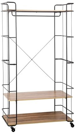 HTI-Line Garderobe Cora Begehbarer Kleiderschrank Rollregal