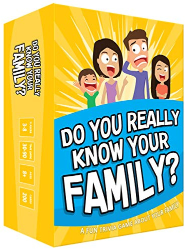 MOOSE GAMES Do You Really Know Your Family? A Fun Family Game Filled with Conversation Starters and Challenges - Great for Kids, Teens and Adults