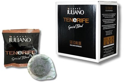 Caffè Iuliano 50 CIALDE TENERIFE SPECIAL BLEND MISCELA: 30% Arabica - 70% Robusta TOSTATURA: Media