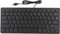 ciciglow Clavier Filaire, TT-A01 78 Touches USB Clavier Muet Ultra Mince Mini Clavier Russe/Français/Allemand pour PC Ordinateur Portable Ordinateur de Bureau(français)