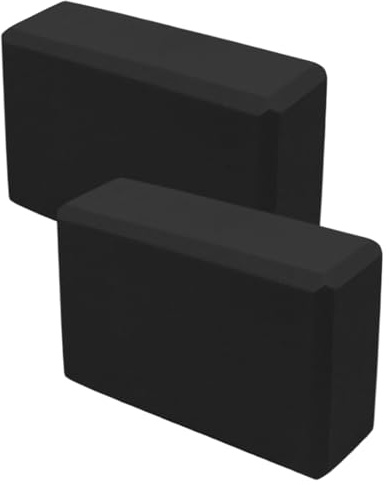 Bloques De Yoga De Espuma - 2 Bloques Para Estiramientos,Cuña Antideslizante De Espuma EVA Para Gimnasio Y Hogar, Para Deportes, Yoga Caliente, Meditación, Estiramientos Y Principiantes