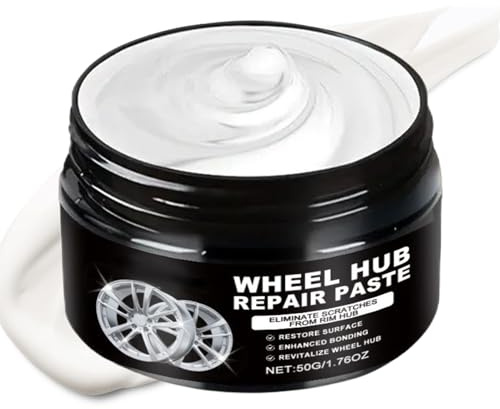 doyandader Pasta para Llantas 50g | Crema Reparadora De Rayos Para Llantas,Pasta Protectora Antioxido Para Restauración Y Detallado De Vehículos Coche Camión