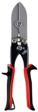 Byuexhp Herramienta de rebordeado de conductos de aire, alicates de flexión para chapas metálicas, plegadoras para bajantes y herramientas manuales, para doblar bajantes, tubos de horno, ventilación