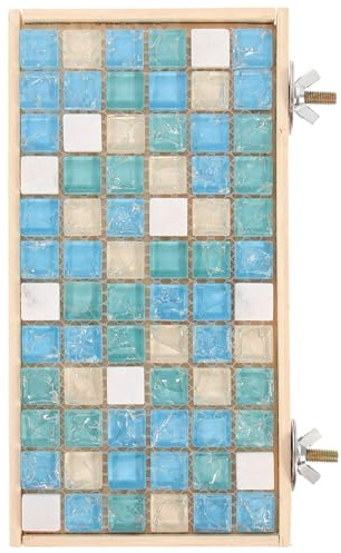 Levemolo Tappetino Rinfrescante per Criceti e Conigli in Lastre di Quarzo 10X20 CM Piastra di Raffreddamento Estiva Riutilizzabile per Gabbie di Piccoli Animali Cuscino Fresco per