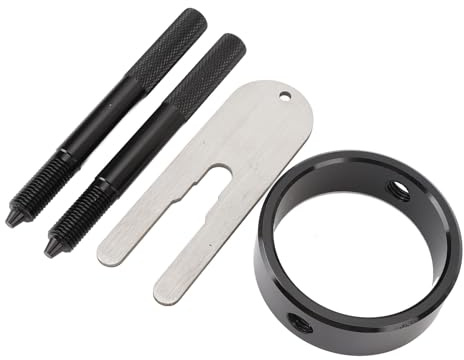 Naroote Kit Efficiente per Compressore Molla Forcella Moto per la Maggior Parte delle Forcelle Anteriori, Facile Utilizzo per gli Appassionati di Moto, Alluminio + Metallo