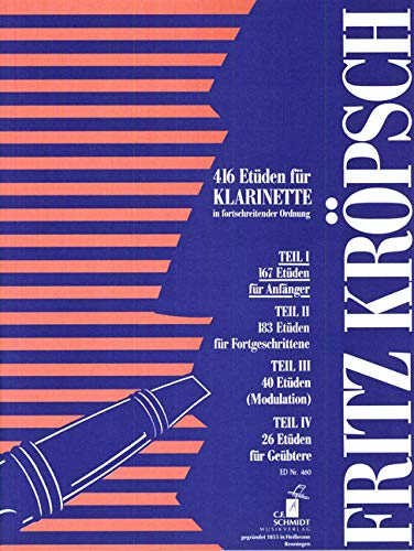 416 Studier för klarinett 1