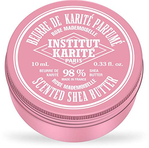 Institut Karite Paris Rose Mademoiselle Face, Body & Hair Scented Shea Butter 10ml
