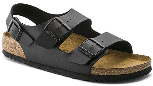 Birkenstock 1022129 Milano Kids desert soil black lime, Birko Flor Homme Black EU 30