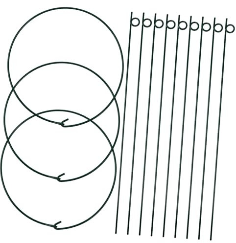 HANABASS 3piezas Soporte para Plantas Trepadoras De Estructura De Resistente Jaulas para Peonías Estacas De Jardín para Plantas Trepadoras y Enredaderas