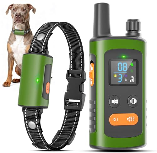 Collar de Adiestramiento para Perros, Collars Antiladridos 3200 Ft Control