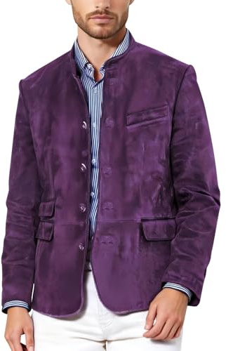 Elegante giacca da uomo per attività all'aria aperta, giacca da golf in merino, colore rosso, per jogging, impermeabile, taglia 7XL, per equitazione, abbigliamento da sposo