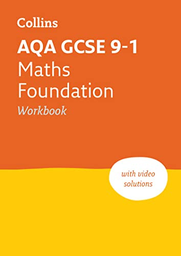 AQA GCSE 9-1 Maths Foundation Workbook: Ideal for the 2026 and 2027 exams (Collins GCSE Grade 9-1 Revision)