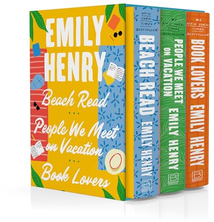 Emily Henry 3-Book Boxed Set: Beach Read, People We Meet on Vacation, and Book Lovers