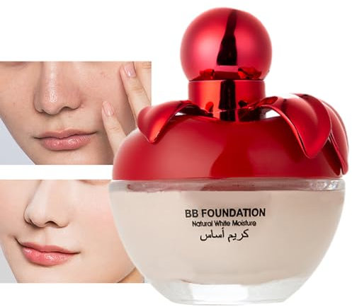 Trucco per fondotinta - Fondotinta liquido a copertura totale,Formula traspirante e non grassa, resistente al sudore, nutriente e idratante per tutti i tipi di pelle Yunfang