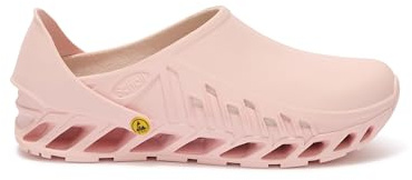 Scholl Evoflex - Zoccoli Unisex - Zoccoli sanitari con cinturino e plantare anatomico - Calzature Ospedaliere Bianco - Antistatico e antiscivolo,