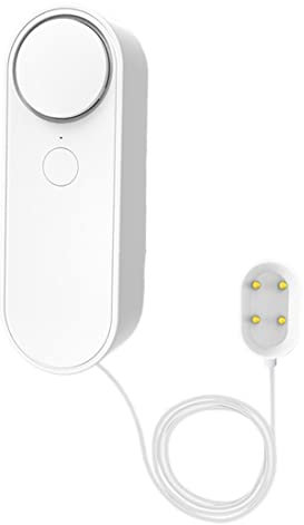 Ptdfjspt Capteur de Fuite D'Eau Niveau de Fuite WIFI DéTecteur D'Alarme Sonore SéCurité Protection Contre les DéBordements Tuya Smart Life App Control