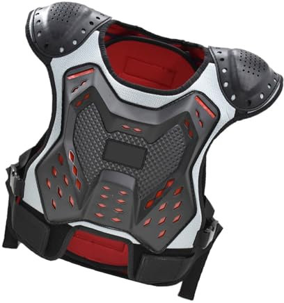 Gilet protettivo per bambini da motocross, adatto per guida sicura e attività sportive all'aria aperta, sci, snowboard e altri giovani