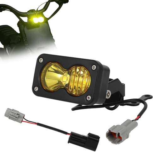 Motorcykelstrålkastare för Surron Light Bee X/S L1e, för motorcykel gul | För Surron Light Bee X/S L1e och för Talaria Sting R MX4 MX3, gul belysning för elektrisk dirtbike, för dirtbike