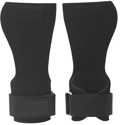 TERNCOEW Correa de muñeca acolchada para levantamiento de pesas, agarre envolvente, levantamiento de potencia, ejercicio, fitness, gimnasio, muñeca