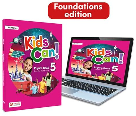 KIDS CAN! Foundations 5 Pupil's Book: libro de texto impreso con acceso a la versión digital