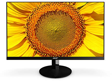 acer SA270 Bbmipux 27 Full HD (1920 x 1080) IPS Ultra-Slim Edge-to-Edge Monitor with AMD Radeon FreeSync Technology, 1ms VRB, (USB 3.1 Type-C Port, Display Port & HDMI Port), Black