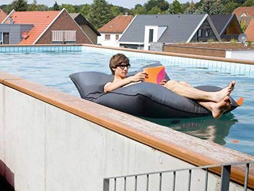 rostsp Bean Bag Schwimmender Sitzsack Im Pool Innen/Außen wasserdichte Lounge/Stuhl/Sofa (Ohne Füllstoff)-2