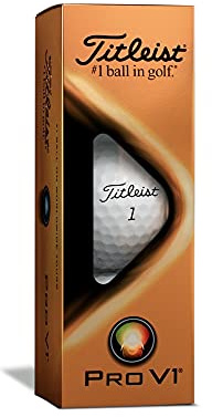 TITLEIST Pro V1 ProV1 New Golf Balls 2021 Model Pack of 3 Sleeve