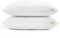 Snug Blissful Bedtime Pillows 2 Pack - Luxury Hotel Quality Pillows Medium Support for Front, Back and Side Sleepers - Eco Friendly, Hypoallergenic and Machine Washable - Pack of 2, White
