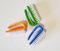 Cepillos de uñas – Juego de 6 cepillos, 2 cepillos de cada color (naranja, verde, azul)