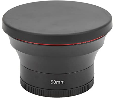 58 mm 0,43 x optisk vidvinkelobjektiv, kameralins med makroobjektiv för landskapsfotografering
