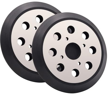 5 Inch 8 Hole Orbital Sander Replacement Pads, 2 Pack
