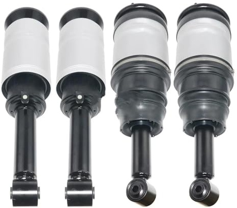 Amortiguador suspensión aire Para Land Para Rover Para Discovery 3 4 Para LR3 LR4 Para Range Para Rover Sport 4 Uds Puntales Suspensión Neumática Trasera RPD501030 RNB501220 Presión de gas amortiguado