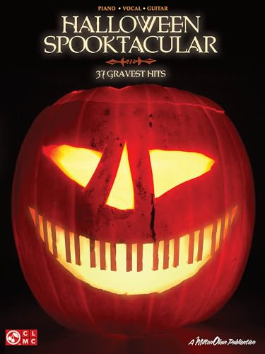 Halloween Spooktacular Piano Vocal Guitar Songbook | Piano Music Book with 37 Frightening Hits | Halloween Music Sheet Music Collection for Singers and Pianists | Music Arrangements