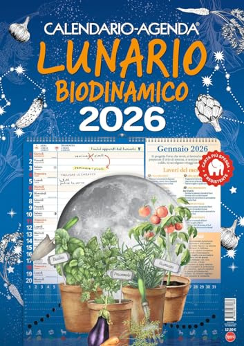 Lunario. Calendario-agenda 2026
