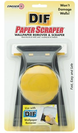 Zinsser Rust-Oleum 02986 Paper Scraper Wallcovering Remover Tool