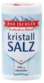 BAD ISCHLER Mini-Streuer Kristallsalz fein und unjodiert 10g
