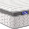 SuiLong Double Mattress 4ft 6, Cool Memory Foam Hybrid Mattress. Comfort Pocket Sprung Support System with Stronger Edge Support for Back Pain Relief. Medium Feel, 135x190x25cm
