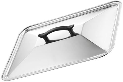 INOOMP Coperchio del vassoio del barbecue coperchio del vassoio di cibo rettangolare bache Barbecue coperture per barbecue stampi da pasticceria strumento multifunzione gadget da cucina