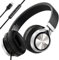 Bywulanda USB C Headphones with Mic and Volume Control, Over Ear Stereo Headsets for iPhone 15 16 Pro, Wired Foldable Headphones for Smartphones Chromebook Laptop Tablets Travel(Black)