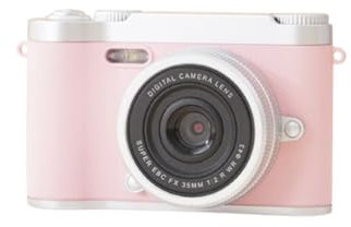 Appareil photo numérique rétro 4K, appareil photo numérique compact connectable au téléphone portable, zoom optique 16x, écran de 2,3 pouces, batterie rechargeable intégrée et carte TF de 512 Go.