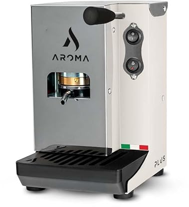 Aroma Plus+ Macchina caffè espresso cialde ESE 44 mm colore Bianco