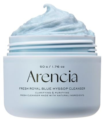 Exfoliante Facial y Limpiador Profundo de Arencia con Hisopo - Para Todos los Tipos de Piel, Para Filamentos Sebáceos y Puntos Negros (50g)