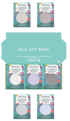 Rust-Oleum Garden Paint in Satin Finish – Pastel Purples Tester Box