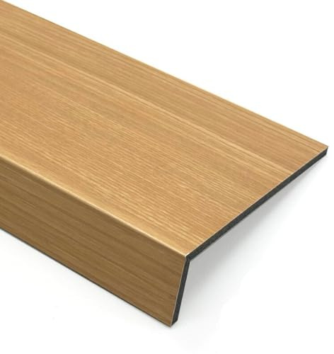 Protection de rebord de fenêtre imperméable en acrylique facile à nettoyer 100 x 10 cm Idéal pour la protection et l'entretien de la maison