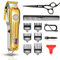 CIICII Tagliacapelli Uomo Professionale, Tagliacapelli Regolabarba Uomo (Regolabile/ 12Pcs/ Senza Fili/Batteria Ricaricabile/USB/Display LCD) per Taglio Capelli Fai Da Te/Casa/Barbiere/Salone