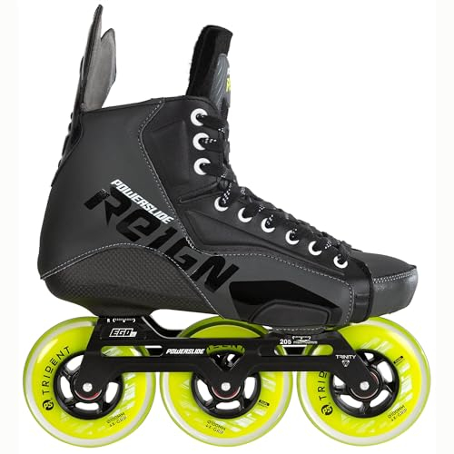 Powerslide Ares 100 - Patines en línea para hockey en línea, para hombre y mujer, talla 41