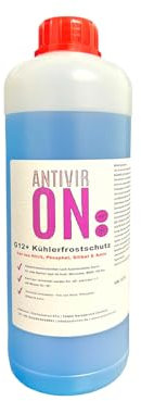 ANTIVIR ON 1 Liter Kühlerfrostschutz G12+ Kühlflüssigkeit Fertigmischung -40° Kühlmittel