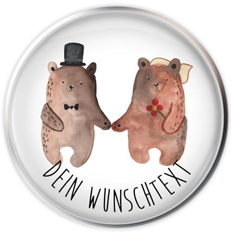 Mr. & Mrs. Panda Personalisierter Waschbecken Stöpsel Bär Heirat - Personalisierte Geschenke, Teddybär, Personalisierter Waschbeckenstöpsel, Selbst