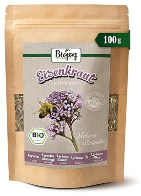 Biojoy Thé de Verveine BIO (100 g), séchée et coupée (Verbena officinalis)