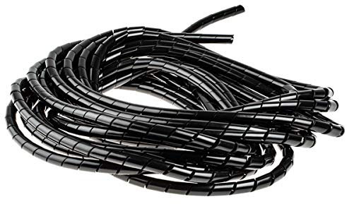 RS PRO Spiral-Kabelschutzschlauch PE Schwarz, für Kabel-Ø 6mm bis 30mm, Länge 30.5m, Packung a 30 Meter